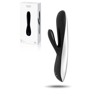 VIBRADOR RECARREGÁVEL E5 OVO PRETO - Image 4