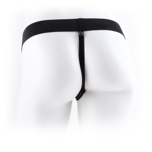 STRAP-ON OCO COM TESTÍCULOS 7" FETISH FANTASY SERIES BRANCO - Image 5