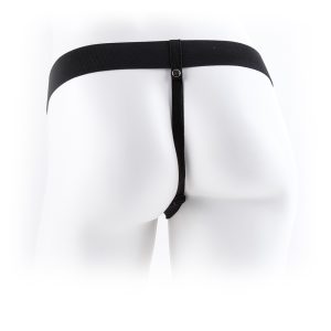 STRAP-ON OCO COM TESTÍCULOS 9" FETISH FANTASY SERIES BRANCO - Image 5