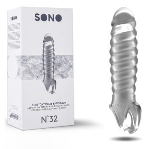 MANGA COM EXTENSÃO PARA O PÉNIS SONO Nº32 TRANSPARENTE - Image 1