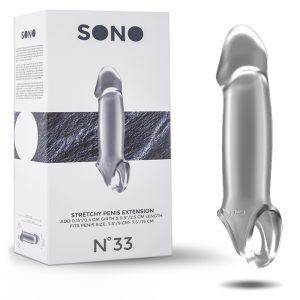 MANGA COM EXTENSÃO PARA O PÉNIS SONO Nº33 TRANSPARENTE - Image 2