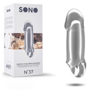 MANGA COM EXTENSÃO PARA O PÉNIS SONO Nº37 TRANSPARENTE - Image 1