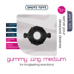 ANEL PARA O PÉNIS GUMMY RING MÉDIO - Image 2