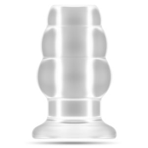 PLUG ANAL LARGE HOLLOW TUNNEL SONO Nº51 TRANSPARENTE - Image 1