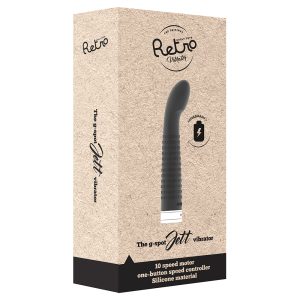 VIBRADOR REGARREGÁVEL RETRO JETT PRETO - Image 3