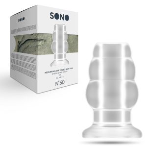 PLUG ANAL MEDIUM HOLLOW TUNNEL SONO Nº50 TRANSPARENTE - Image 2