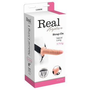 STRAP-ON OCO REAL RAPTURE AIR FEELING 8" BRANCO - Image 2