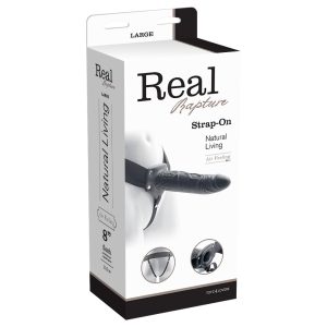 STRAP-ON OCO REAL RAPTURE AIR FEELING 8" PRETO - Image 2