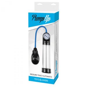 BOMBA PARA O PÉNIS AUTOMÁTICA COM MEDIDOR PRESSURE TOUCH AUTOMATIC TRANSPARENTE - Image 3