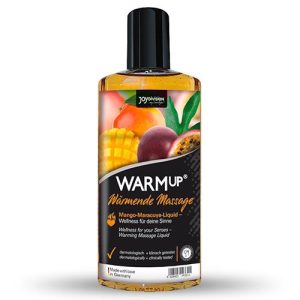 ÓLEO DE MASSAGEM COMESTÍVEL WARMUP MANGA MARACUJÁ 150ML - Image 1