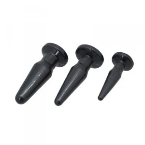 CONJUNTO DE 3 PLUGS ANAIS TIMELESS ANAL PLUGS PRETOS - Image 3