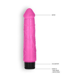 VIBRADOR REALÍSTICO 8" THICK VIBE GC ROSA - Image 3