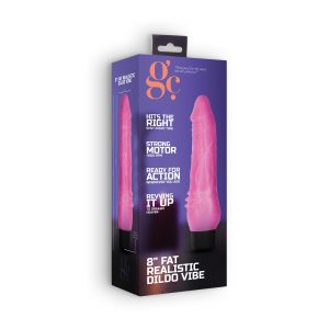 VIBRADOR REALÍSTICO 8" FAT VIBE GC ROSA - Image 4