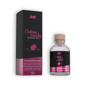 GEL DE MASSAGEM COM SABOR A ALGODÃO DOCE INTT 30ML - Image 1