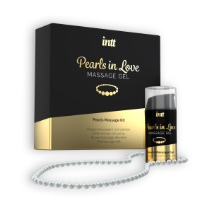 GEL DE MASSAGEM COM COLAR DE PÉROLAS PEARLS IN LOVE INTT 15ML - Image 1