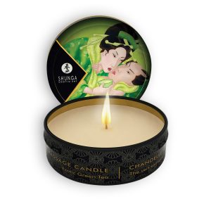 VELA DE MASSAGEM AFRODISÍACA SHUNGA CHÁ VERDE 30ML - Image 1