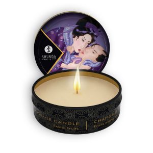 VELA DE MASSAGEM AFRODISÍACA SHUNGA FRUTOS EXÓTICOS 30ML - Image 1