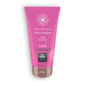 LUBRIFICANTE BEIJÁVEL LOVE BERRY TASTE COM SABOR A FRAMBOESA SHIATSU™ 75ML - Image 2