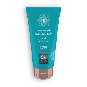 LUBRIFICANTE BEIJÁVEL LOVE LUBRICANT COM SABOR A MENTA JAPONESA SHIATSU™ 75ML - Image 1
