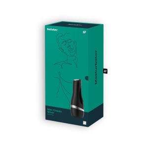 MASTURBADOR SATISFYER MEN CLASSIC PRATEADO - Image 2