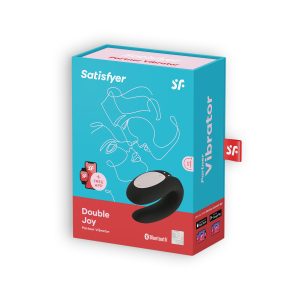 VIBRADOR DOUBLE JOY COM APP SATISFYER PRETO - Image 7