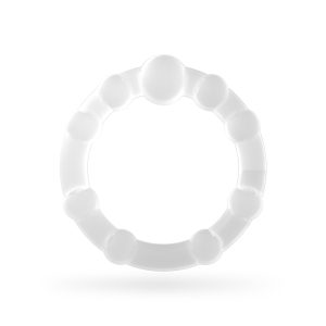 SET DE ANÉIS PENIANOS TRIPLE BEAD TRANSPARENTES CRUSHIOUS - Image 5