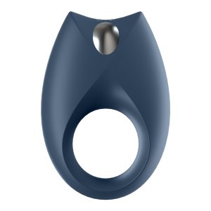 ANEL VIBRATÓRIO COM APP E BLUETOOTH ROYAL ONE RING SATISFYER AZUL - Image 1