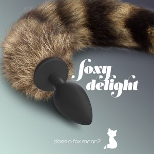 PLUG ANAL COM CAUDA FOXY DELIGHT SILICONE CRUSHIOUS - Image 7