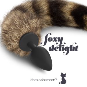 PLUG ANAL COM CAUDA FOXY DELIGHT SILICONE CRUSHIOUS - Image 4