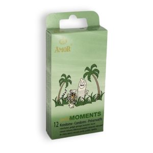 PRESERVATIVOS WILD MOMENTS 12 UNIDADES - Image 1