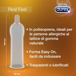 PRESERVATIVOS DUREX REAL FEEL 6 UNIDADES - Image 2