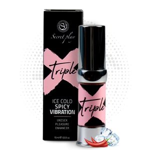 GEL ESTIMULANTE TRIPLE X UNISEXO SECRET PLAY 15ML - Image 2