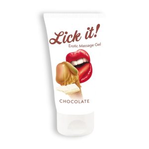 LUBRIFICANTE BEIJÁVEL LICK-IT CHOCOLATE BRANCO 50ML - Image 2