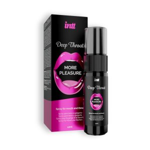SPRAY PARA SEXO ORAL DEEP THROAT 12ML INTT - Image 1