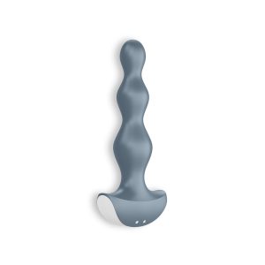 PLUG ANAL VIBRATÓRIO LOLLI PLUG 2 SATISFYER CINZENTO - Image 1