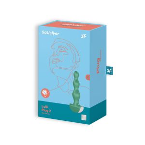 PLUG ANAL VIBRATÓRIO LOLLI PLUG 2 SATISFYER VERDE - Image 6