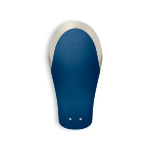 VIBRADOR DOUBLE LOVE COM APP SATISFYER AZUL - Image 6