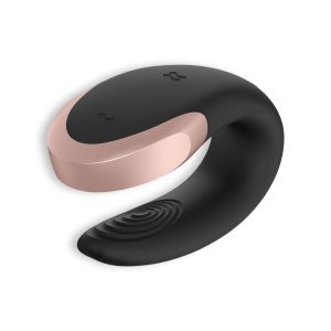 VIBRADOR DOUBLE LOVE COM APP SATISFYER PRETO - Image 2