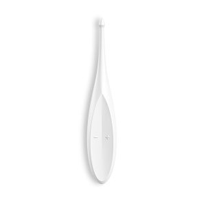 VIBRADOR TWIRLING FUN SATISFYER BRANCO - Image 1