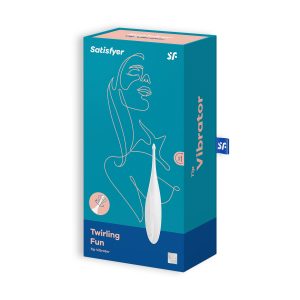 VIBRADOR TWIRLING FUN SATISFYER BRANCO - Image 6