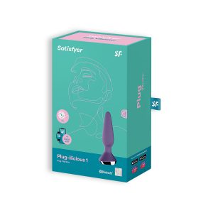 PLUG ANAL PLUG-ILICIOUS 1 SATISFYER ROXO - Image 2