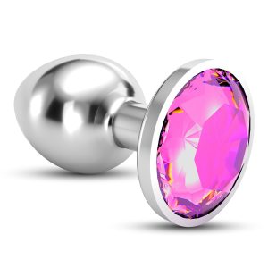 PLUG ANAL JOIA BIJOU ROSA GRANDE CRUSHIOUS COM BOLSA AVELUDADA GRÁTIS - Image 5