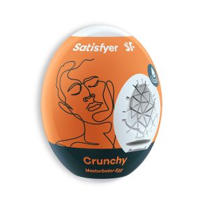 MASTURBADOR MASTURBATOR EGG CRUNCHY SATISFYER - Image 1