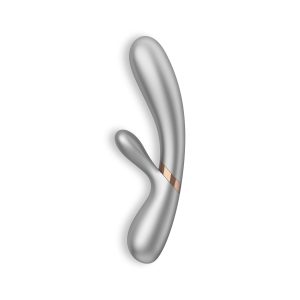 VIBRADOR HOT LOVER COM APP SATISFYER CINZA - CHAMPANHE - Image 2