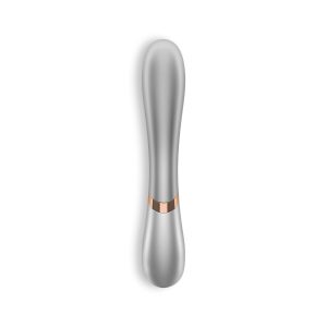 VIBRADOR HOT LOVER COM APP SATISFYER CINZA - CHAMPANHE - Image 4