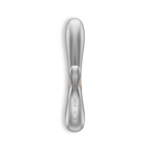 VIBRADOR HOT LOVER COM APP SATISFYER CINZA - CHAMPANHE - Image 5