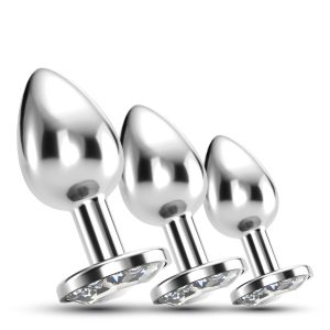 ANAL TRAIN TRIO BIJOU TRANSPARENTE CRUSHIOUS COM BOLSAS INDIVIDUAIS GRÁTIS - Image 1