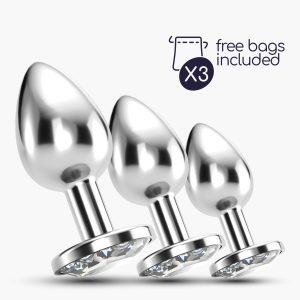 ANAL TRAIN TRIO BIJOU TRANSPARENTE CRUSHIOUS COM BOLSAS INDIVIDUAIS GRÁTIS - Image 7