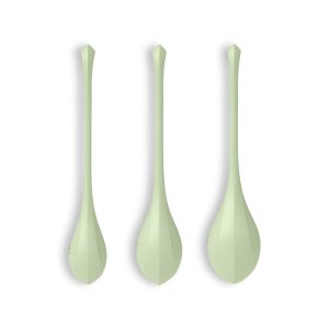 CONJUNTO DE 3 BOLAS KEGEL YONI POWER 2 SATISFYER VERDES - Image 3