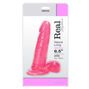 DILDO REAL RAPTURE EARTH FLAVOUR 6.5'' ROSA - Image 3
